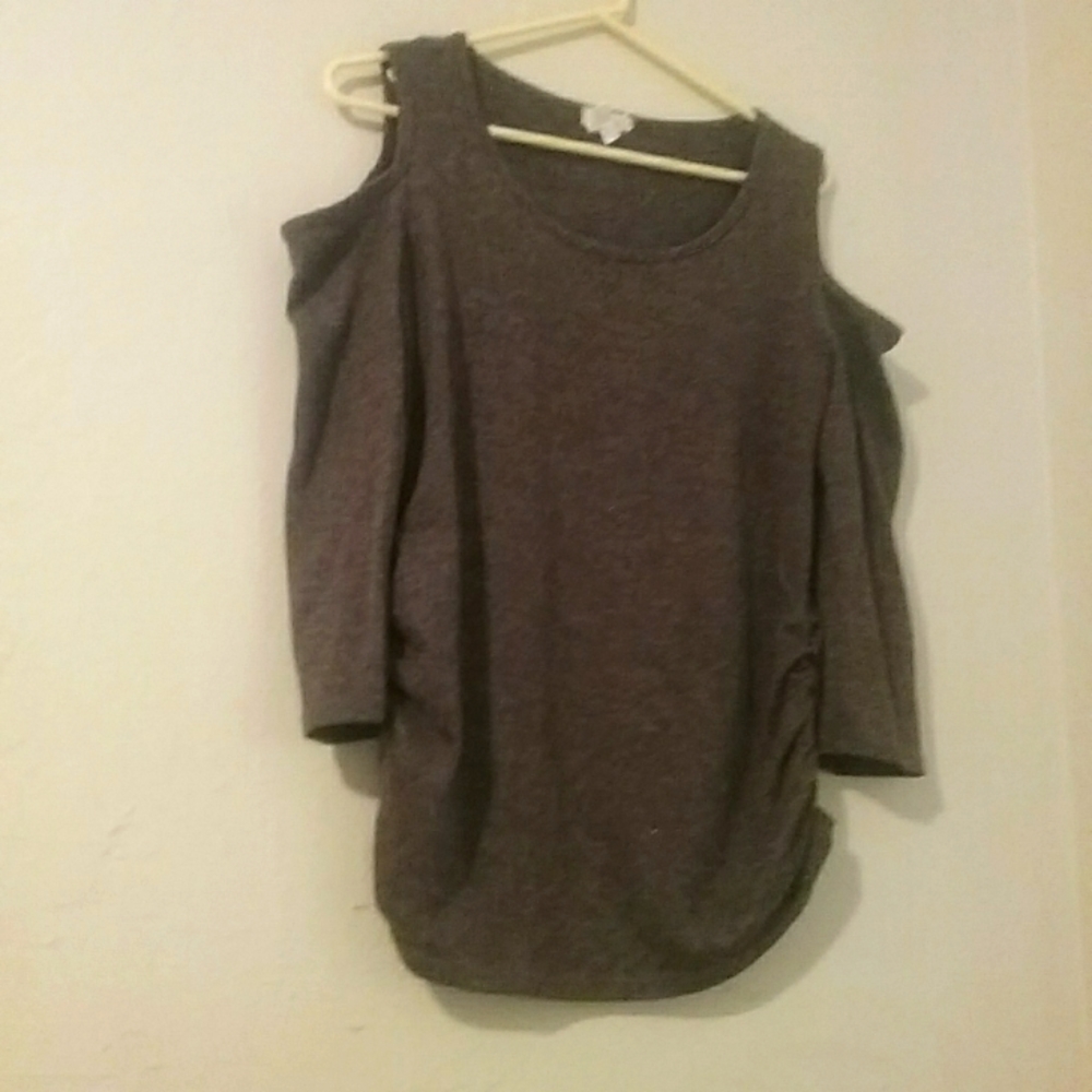 Gray Blouse